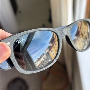 Ray-Ban Classic Suede Grey Sunglasses